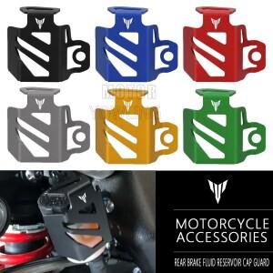 오토바이 후방 브레이크 액 리저버 캡 가드 보호 Yamaha MT07 MT09 MT03 MT10 MT25 MT125 MT 07 09 10 25 F