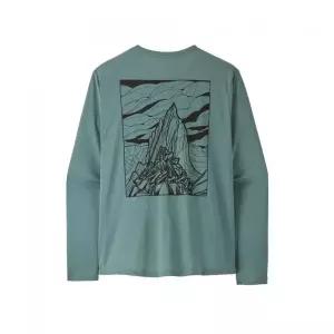 PATAGONIA 멘즈 롱-슬리브드 캐필린 쿨 데일리 셔츠 - 클라우드 크랙 / 45453R5