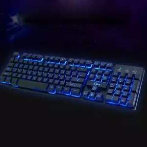 게이밍 유선 키보드 3컬러 LED 변환 19키 동시입력 USB 컴퓨터용