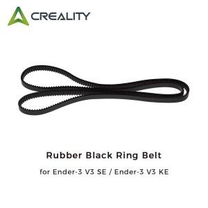 Creality Ender-3 V3 SE / Ender-3 V3 KE 링 벨트 고무 검정색 2GT W6×L630 기존 3D 프린터 액세서리