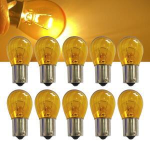4/10pcs DC12V 자동차 회전 신호 1157 BAY15D P21W 581 308 21/5W S25 1141 브레이크 전구