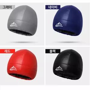 6색 1개 패딩 형 비니 모자 생활 방수 방풍 따뜻한 동겨울 방한 귀달이