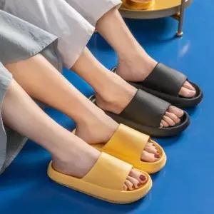 [에이치플러스몰]실내화 층간소음 방지 거실화 무소음 쿠션 슬리퍼
