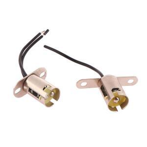 적인 1157 BAY15D 자동차 브레이크 라이트 방향지시등 LED 전구 와이어 어댑터 DIY 램프 소켓 홀더