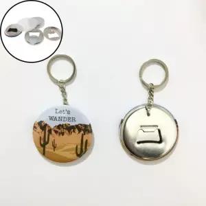 원형 뱃지 핀버튼 병따개 메탈 58MM 100개입 제작 뱃지 핀 버튼 병따개 DIY 58mm