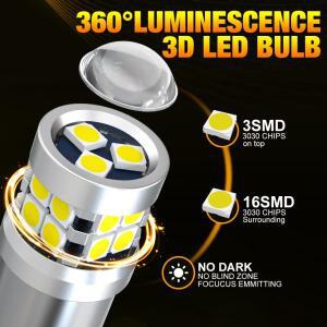1156 BA15S P21W LED 시그널 라이트 Led 전구 자동차 안개등 빨강 화이트 노랑 12V