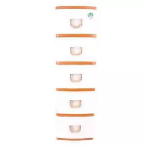 훼미리 슬림원목정리함(5단)소품함 보관함 수납함 5단서랍장 서함 5단함