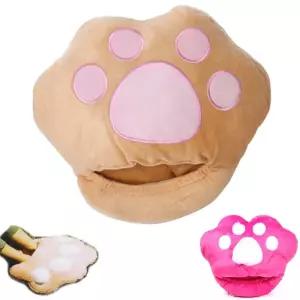 USB 곰발바닥 발난로 택1방한용로 방한로 USB실내화 USB온열신발 USB로 겨울로