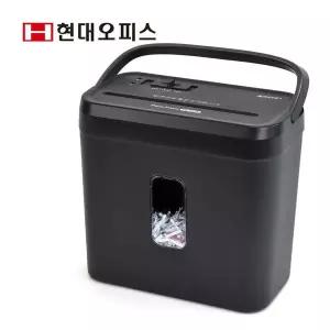 [현대오피스] 소형 가정용 문서세단기 PK-525X 최대 5매 세단파지함 9L