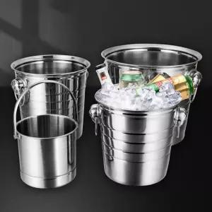 와인아이스통 맥주 얼음 술 샴페인 스텐 이버킷 쿨러 버켓 빈티지보틀 양주 바스켓