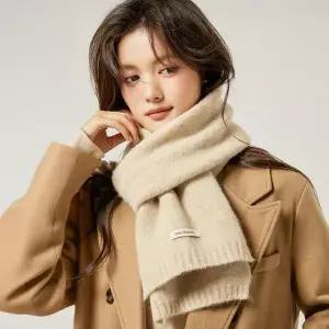 롱 넥워머 데일리 여성목도리 긴목도리 머플러 니트목도리 목도리 털머플러 겨울 니트 니트머플러