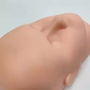 속눈썹 메이크업 연습용 실리콘 얼굴 마네킹 속눈썹마네킹 얼굴모형