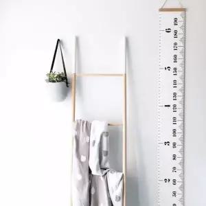 벽걸이 키재기자 측정 줄자 벽걸이자 패브릭월행잉 재기자 인테리어소품 재키 장식 스티커 아기