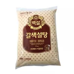 식품 씨제이 갈색설탕 3KG
