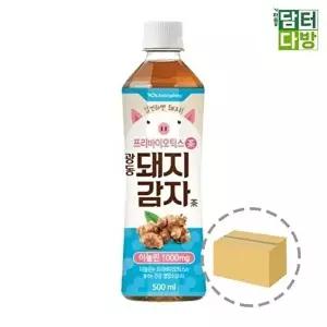 [셀러허브 식품][HYD98897_67]돼지감자차 우유팩 500ml (24페트) (51611713)