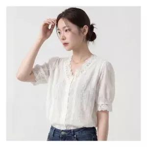 클라셰 77까지플라워팜썸머블라우스B4M0875 1388866