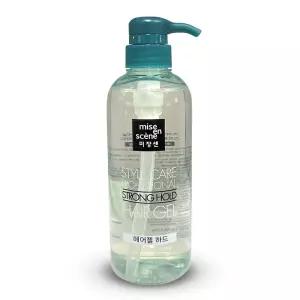 짧은머리 미쟝센 스타일케어 스트롱 홀드 헤어젤 하드 숏커트용 500ml
