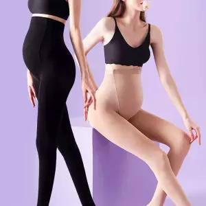임산부 스타킹 2종 레깅스 기모임부 편한 허리조절 하이웨스트 겨울
