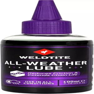 WELDTITE 전천후 윤활 테플론TM 100ml - 모든 자전거 도로 산악 하이브리드 통근용 전기 생분해 가능
