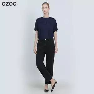 [오조크(OZOC)] 테이퍼드핏 기모 데님 팬츠 (택가격: 99000원)