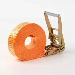 세이프티 화물고정 라쳇바(12M) (폭 50mm)밴딩기 라쳇 깔깔이 밴딩 밴벨트 스트랩 짐고정 벨트