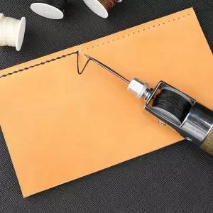 가죽 바느질 키트 송곳 바늘 공예 DIY DD-13179손도구 라벨제작 재봉틀 세트