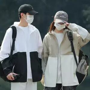 / 바람막이 컬러블럭 골프 캠핑 봄 등산 경량 남녀공용 자켓 가을 여름 데일리 에어로 4color