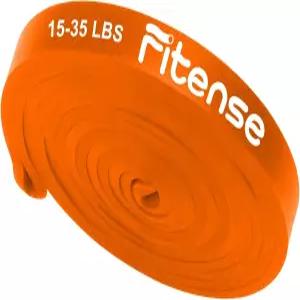 Fitense 저항 밴드 세트 - 남성 여성용 풀업 도어 앵커가 있는 운동 신체 스트레칭을 위한 트레이닝 포스터