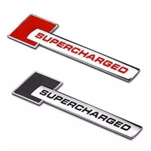 SUPERCHARGED 엠블럼 스티커 튜닝 포인트