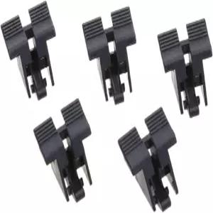 고정 클립이 있는 5pcs PCIe 16x 카드 슬롯 데스크톱 수리용 교체용 Express X16 마더보드 커넥터 고강도