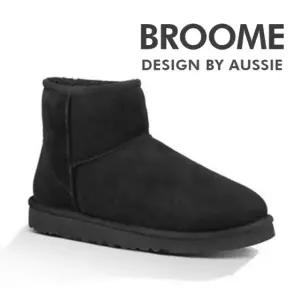 (도매신) BROOME 숏미들롱부츠 방한화 브룸로우 블랙털신발 여성 겨울슈즈 여자