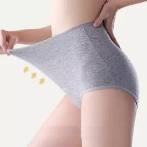 부드러운 면팬티 빅사이즈 노라인 위생 방수 여성팬티