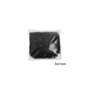 다용도 3mm 피스 나사못 2000개입 길이 21mm 흑색 철물 공구세트 못세트