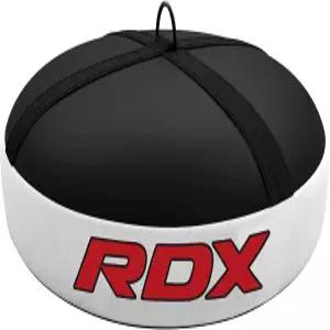 펀치백용 RDX 바닥 앵커 더블 엔드 스피드 볼 찢어지지 않는 마야 가죽 헤비 듀티 D 링 이지 지퍼 클로저