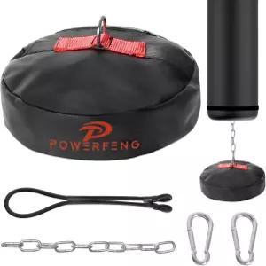 파워펑 더블 엔드 헤비백 앵커 복싱 가방을 위한 듀티 바닥 - 펀칭백 스탠드 웨이트 액세서리 코어
