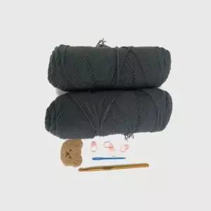손뜨개 코바늘 모자 만들기 패키지 집콕 취미용 키트DIY 뜨개질 비니만들기 뜨기 겨울만들기 니트 콕키트