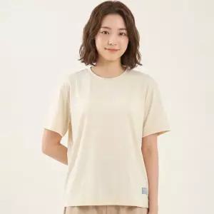 물랑루즈 브라없이 쾌적하게 캡내장 에어로라이트 여성 반팔 노브라 티셔츠 BR100