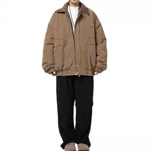 남자 블루종 점퍼 오버핏 항공 점퍼 배색