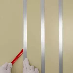 은색 금속 코팅 브러시 마감 몰딩 트림 필 및 스틱 스트립으로 거울 액자 벽 벽난로 가정용 DIY 장식용