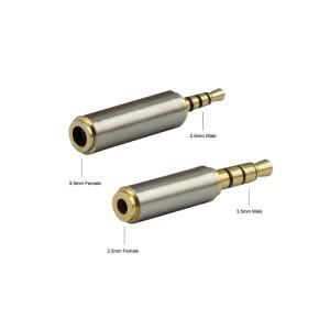 3.5mm ~ 오디오 어댑터 Aux 스피커 케이블 용 남성 여성 플매트 카펫 러그 커넥터 스테레오 헤드폰 헤드셋