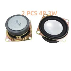 Arduino 및 DIY 스피커 용 2PCS 2 4Ohm 3W 소형 풀 레인지 오디오 스테레오 우퍼