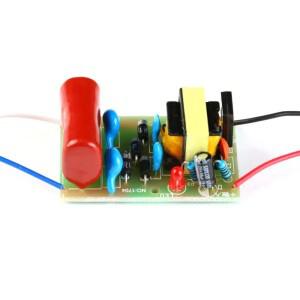 DC 3.7V ~ 1800V 부스터 스텝 업 부스트 보드 모듈 고전압 커패시터가있는 아크 펄스 모터 전원 공급 장치