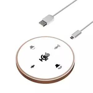 데스크탑 USB 회의용 스피커폰 마이크 내장 스피커 360 노트북 PC용 전방향 컴퓨터 콘덴서
