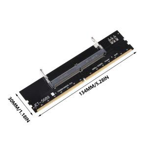 DDR3 노트북-데스크탑 메모리 어댑터 카드 RAM 커넥터 DIMM SO-DIMM-PC 컴퓨터 변환기