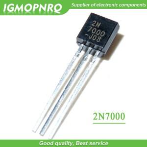 50pcs 2N7000 TO92 N 채널 향상 모드 전계 효과 트랜지스터  원본