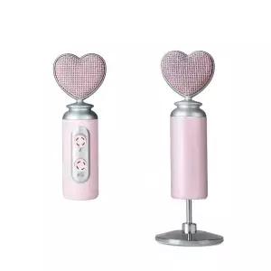 휴대전화용 USB 소음 감소 핑크 콘덴서 마이크
