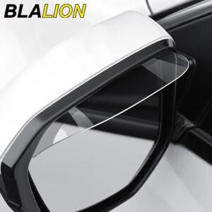 BLALION 2PCS 자동차 백미러 비 눈썹 방패 범용 스노우 썬 바이저 레인 커버 안전 운전 액세서리