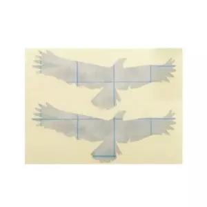 오너클랜 스틱커 Eagle2 sheets Pack Holder Pick 악기스티커 데코용 스틱커 악기소품 기타장식스틱커