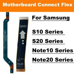 마더 보드 연결 플렉스  호환 갤럭시 호환 S20 FE Ultra S10 Note10 Plus LCD 디스플레이 메인 케이블 리본