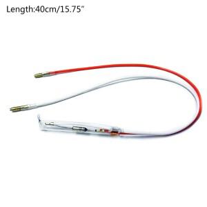 바이메탈 냉장고 온도 센서 76 ° AC 250V 10A 40cm 교체 서리 프로브 부품